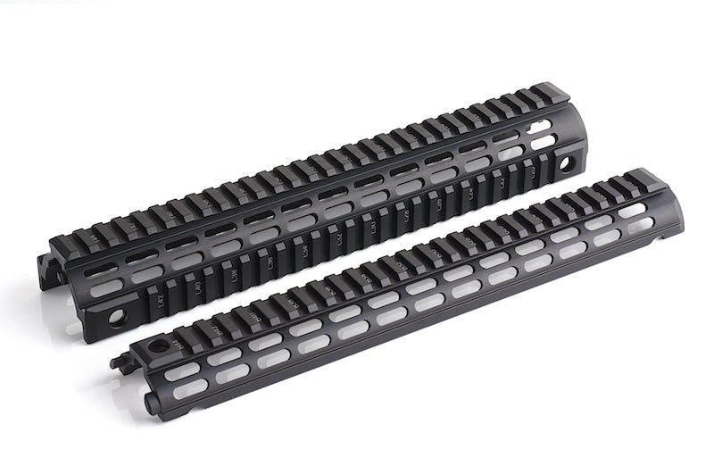 M4 Rifle For Rails IMI Defense Aluminium Quad Rail Rifle Length Drop In for M4 / M16 Seri ...