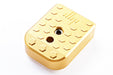 JL Progression Aluminum MagShoe Base Pad for Marui Hi-Capa 5.1/4.3 GBB (Gold)