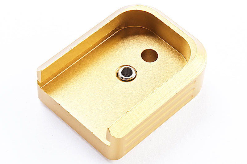 JL Progression Aluminum MagShoe Base Pad for Marui Hi-Capa 5.1/4.3 GBB (Gold)