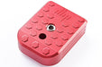 JL Progression Aluminum MagShoe Base Pad for Marui Hi-Capa 5.1/ 4.3 GBB (Red)