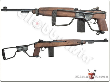 King Arms M1A1 Paratrooper CO2 GBB Rifle