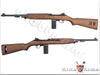 King Arms M1 Carbine CO2 GBB Rifle