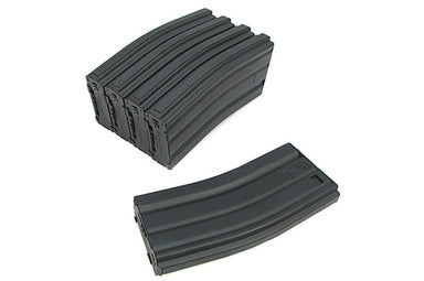 King Arms 300rds Magazine Set for Marui M16 (Metal/ 5pcs)