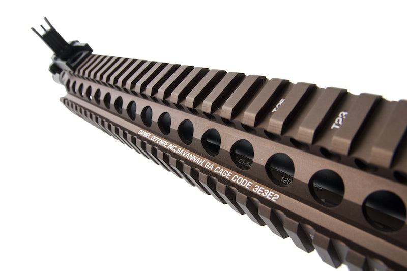 EMG (King Arms) Colt Licensed Daniel Defense 12.25" M4A1 SOPMOD Block2 Airsoft AEG (DE)
