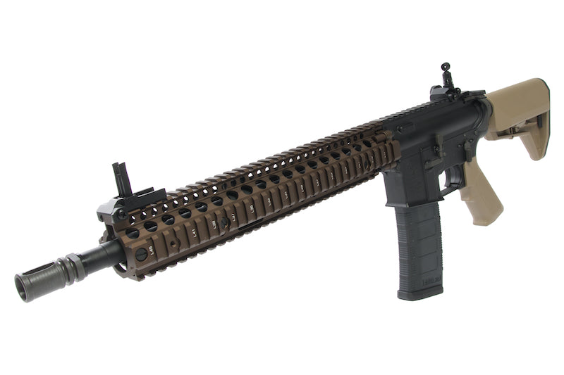 EMG (King Arms) Colt Licensed Daniel Defense 12.25" M4A1 SOPMOD Block2 Airsoft AEG (DE)