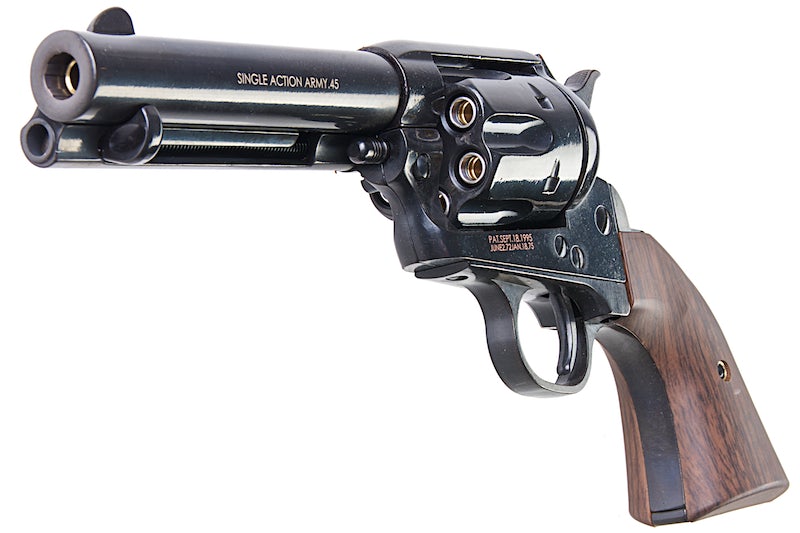King Arms SAA .45 Peacemaker Revolver S (Electroplating Black)