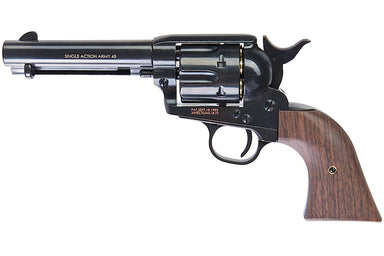 King Arms SAA .45 Peacemaker Revolver S (Electroplating Black)