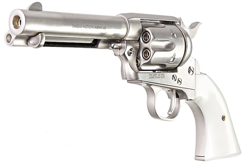 King Arms SAA .45 Peacemaker Revolver S (Silver)
