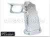 KUNG FU Airsoft CNC Aluminum Grip Set for Marui Hi-Capa GBB (Silver)