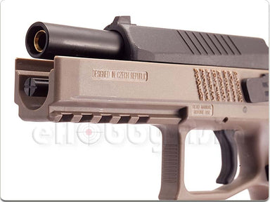 KJ Works CZ P-09 Duty GBB (ASG Licensed, Gas Ver) (TAN)