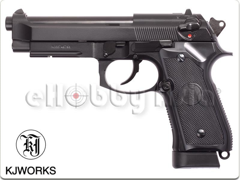 KJ Works M9A1 CO2 FULL METAL GBB Pistol