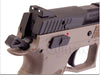 KJ Works CZ-75 P-09 Tactical GBB Pistol Tan (ASG, Gas Ver)