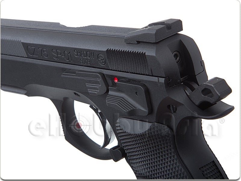 KJ Works CZ-75 SP-01 Shadow GBB Pistol (ASG, CO2 Black)