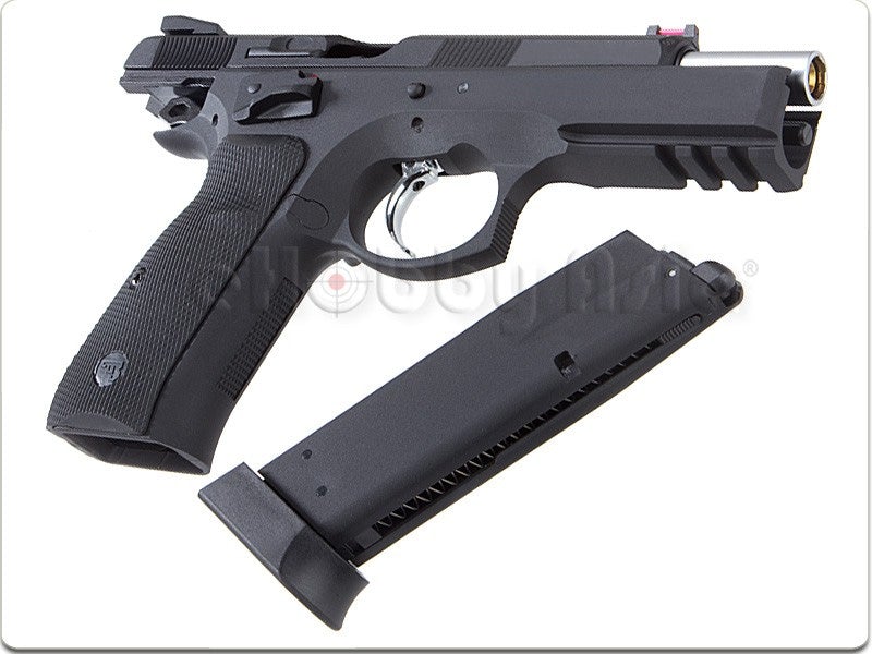 KJ Works CZ SP-01 Shadow GBB Pistol (ASG, Gas Black)