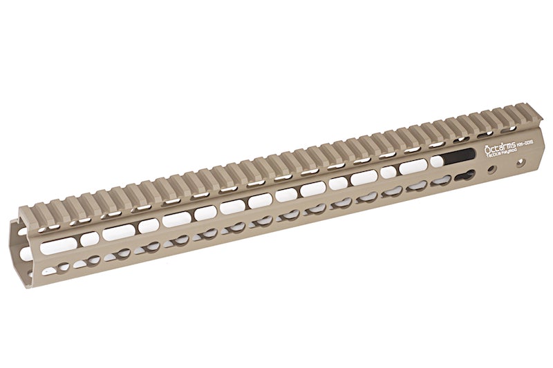 ARES Octarms 15 Inch Tactical Keymod System Handguard Set (Dark Earth)