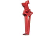 KRYTAC CMC Flat Trigger Assembly CNC for Krytac AEG (Anodized Red)