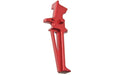 KRYTAC CMC Flat Trigger Assembly CNC for Krytac AEG (Anodized Red)