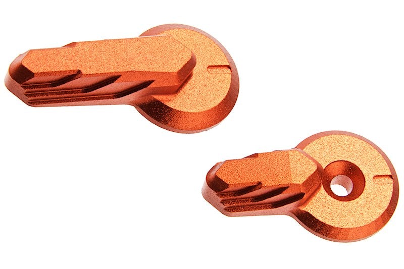 KRYTAC CNC Ambi Selector Switch Assembly & Selector for Krytac AEG / M4 & M16 AEG (Anodized Orange)