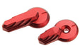 KRYTAC CNC Ambi Selector Switch Assembly & Selector for Krytac AEG / M4 & M16 AEG (Anodized Red)