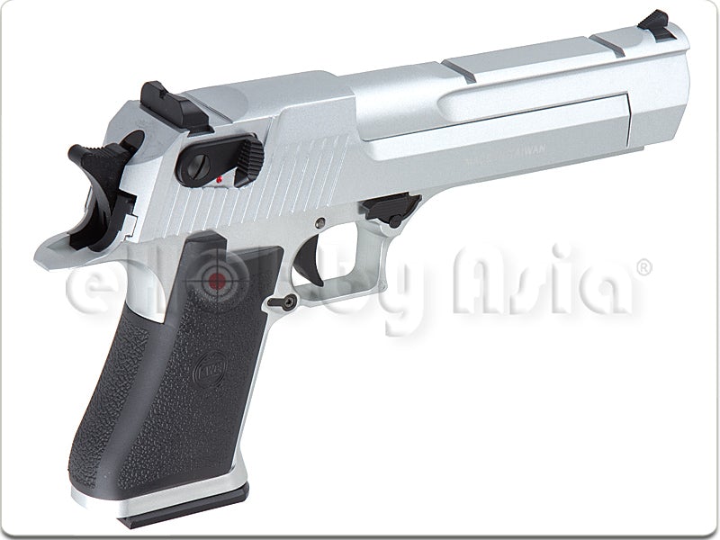 KWC .50 Desert Eagle CO2 Blowback Version (Metal Slide, Silver)