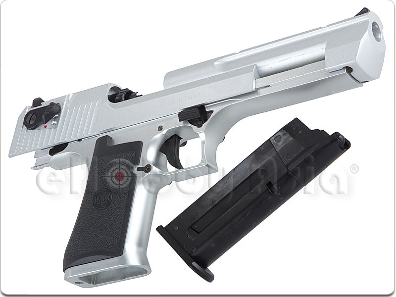 KWC .50 Desert Eagle CO2 Blowback Version (Metal Slide, Silver)