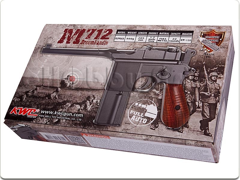 KWC M712 6mm Full Metal GBB Pistol (CO2 Version)