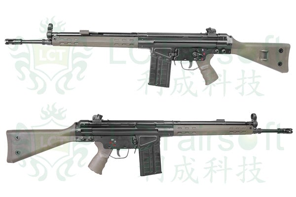 LCT G3A3 (LC-3) AEG Rifle (Olive Drab)