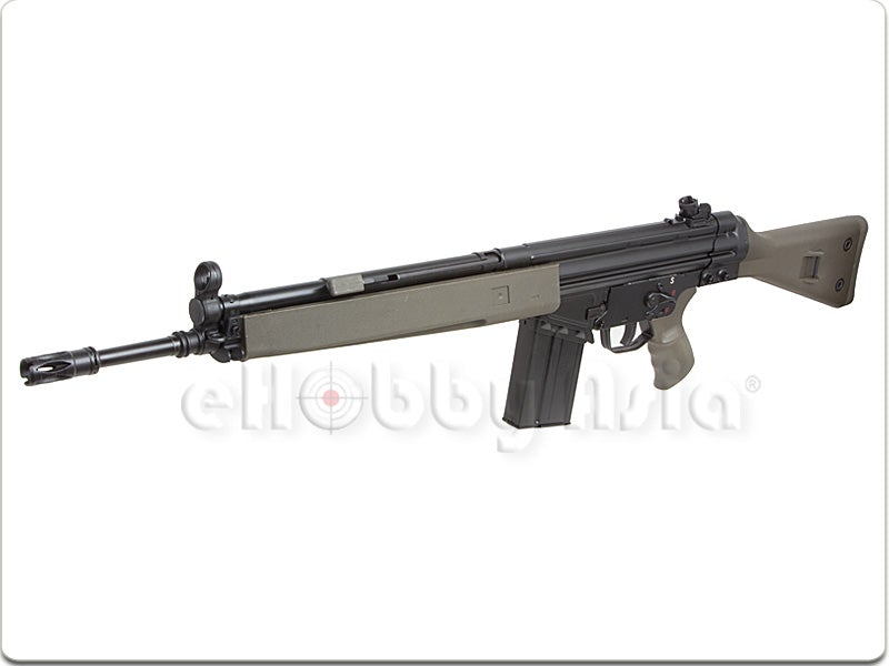 LCT G3A3-W (LC-3A3-W) Airsoft AEG Rifle (Olive Drab)
