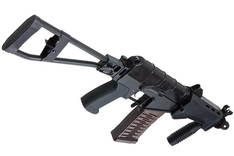 LCT SR-3M Compact PDW Airsoft AEG Rifle (w/ Folding Skeleton Stock)