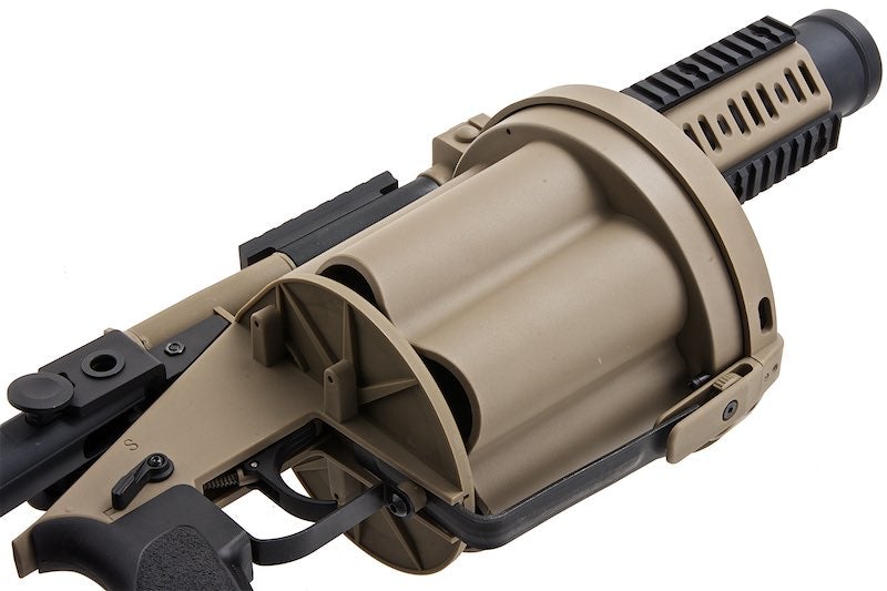 LDT MGL Grenade Launcher with Retractable Stock (Dark Earth)