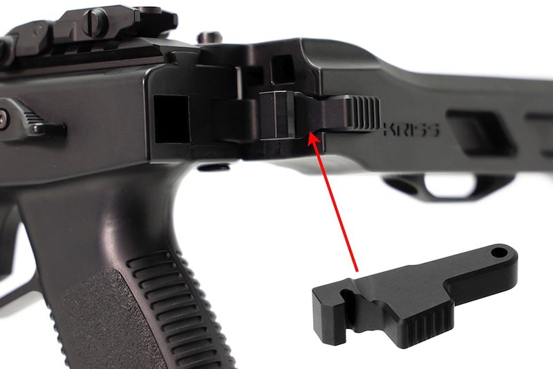 Laylax Hard Stock Lock Hook for Krytac Kriss Vector AEG SMG Rifle