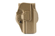 Laylax (Battle Style) CQC Holster for SIG AIR M17 GBB Pistol (Right Hand/ Tan)