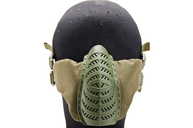 WoSport Tactical Half Face Airsoft Mask (Olive Drab/ MA103) A