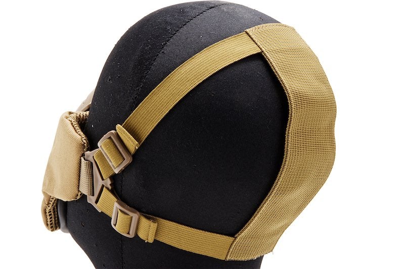 WoSport Tactical Half Face Airsoft Mask (TAN/ MA103)