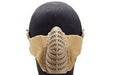 WoSport Tactical Half Face Airsoft Mask (TAN/ MA103)