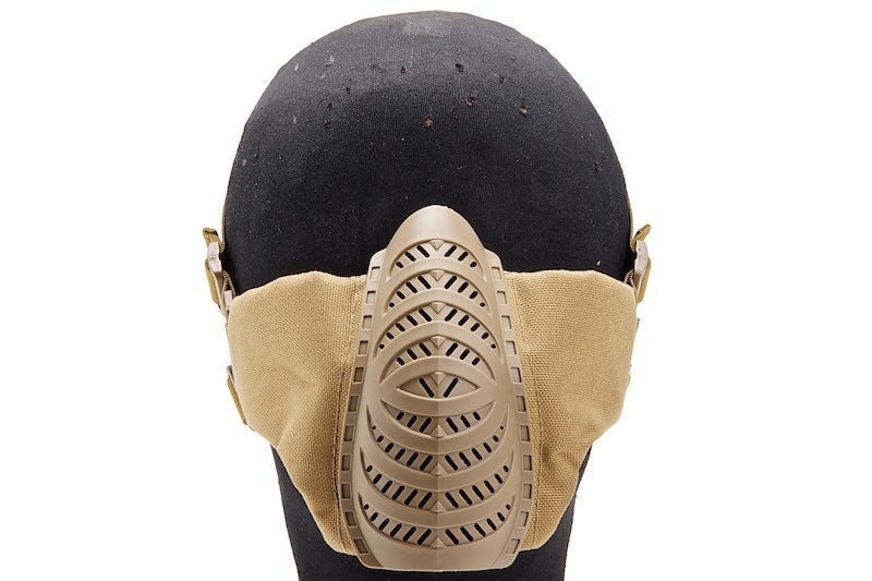 WoSport Tactical Half Face Airsoft Mask (TAN/ MA103)