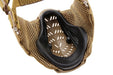 WoSport Tactical Half Face Airsoft Mask (TAN/ MA103)