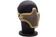 WoSport V1 Single-Band Scouts Half Face Airsoft Mask (Tan/ MA20)