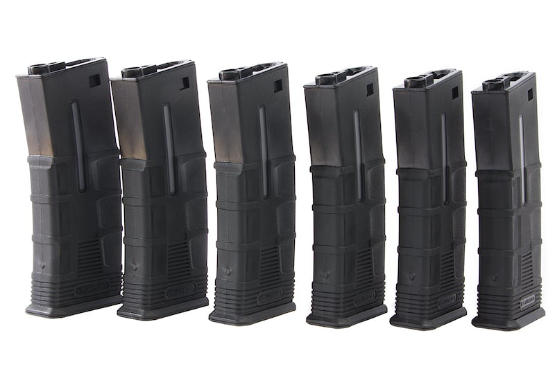 ICS T-MAG 300rds Tactical Hi-Cap M4 Magazine (6pcs/Box)
