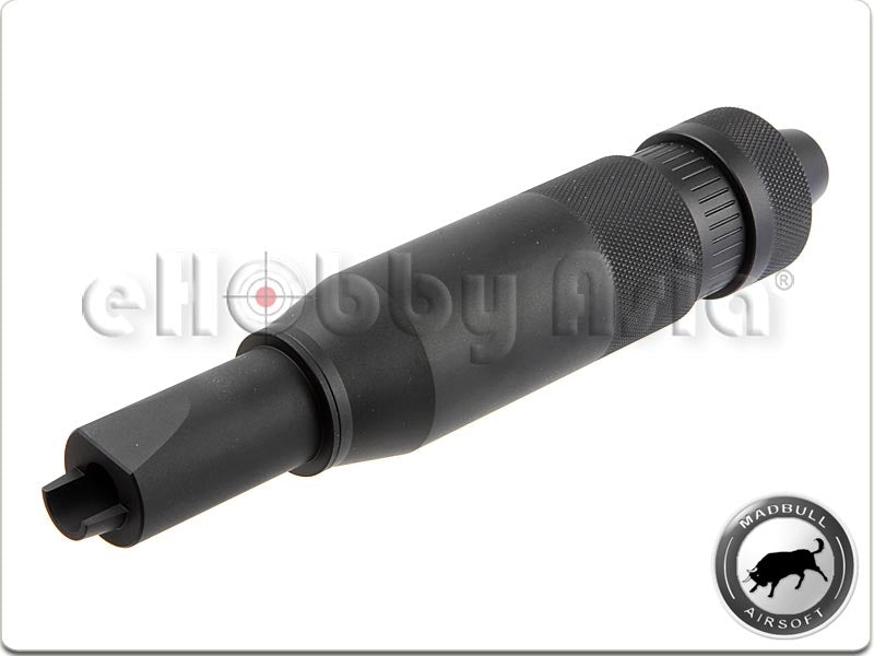 Madbull 9 inch AK PBS Barrel Extension Silencer