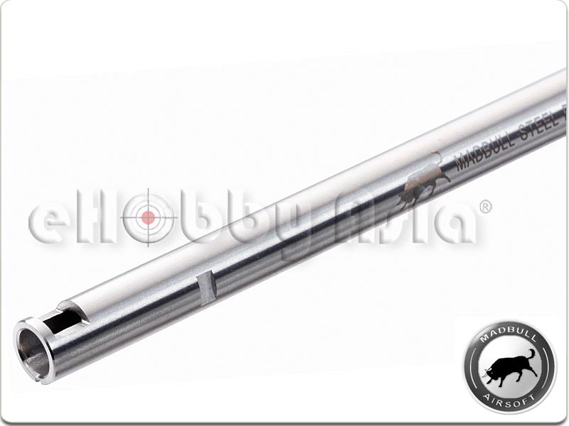 Madbull STEEL BULL 6.03mm Tight Bore AEG Barrel (Stainless Steel / 229mm)