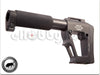 Madbull ACE SOCOM stock for M4 AEG (Black)