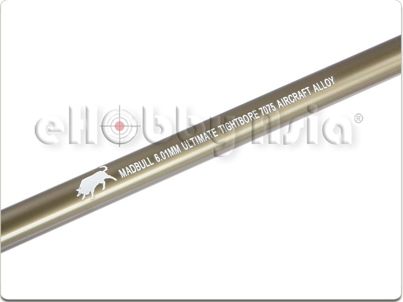 Madbull 6.01mm T6 7075 Aluminum Ultimate Tightbore Barrel 407mm