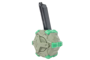 WE Drum Magazine for AW /WE /Marui G17 GBB Pistol (Olive Drab)