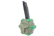 WE Drum Magazine for AW /WE /Marui Hi-Capa 5.1 GBB Pistol (Olive Drab)