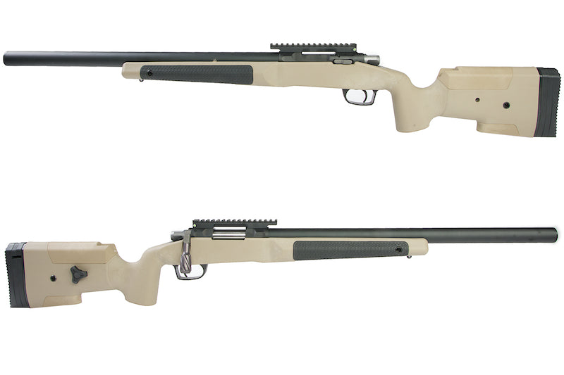 Maple Leaf MLC338 Airsoft Sniper Rifle (150 m/s, Tan)