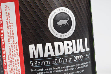 Madbull 0.43g Heavy BB for Snipers (2000rds / White)