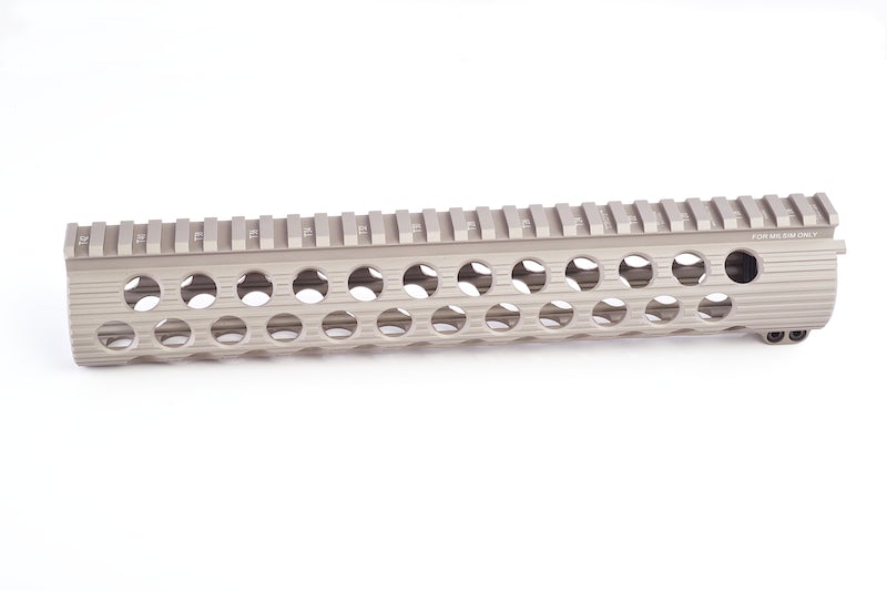 Madbull Troy Licensed TRX BattleRail 11inch (3pcs Quick-Attach Rail, FDE)