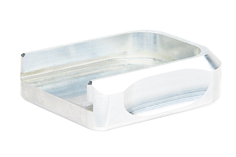 Airsoft Masterpiece S Style Aluminum Magazine Base for Marui Hi-Capa 5.1 GBB Pistol (Silver)