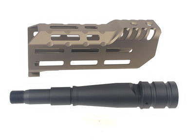 Airsoft Artisan 6" Handguard Set For SIG Airsoft MCX Virtus (Dark Earth)